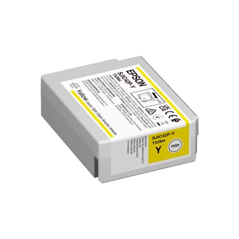 Cartucho de tinta Epson SJIC42P-Y Amarillo Original - C13T52M440