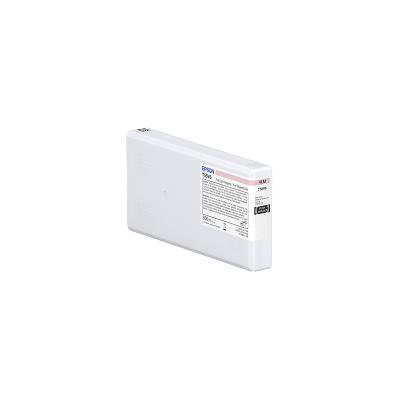 Cartucho de tinta Epson T55W6 Magenta Claro Vivo Original - C13T55W600