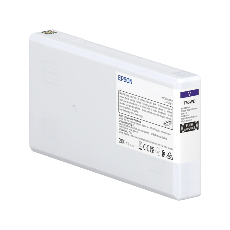 Tinteiro Epson T55WD Violeta Original - C13T55WD00
