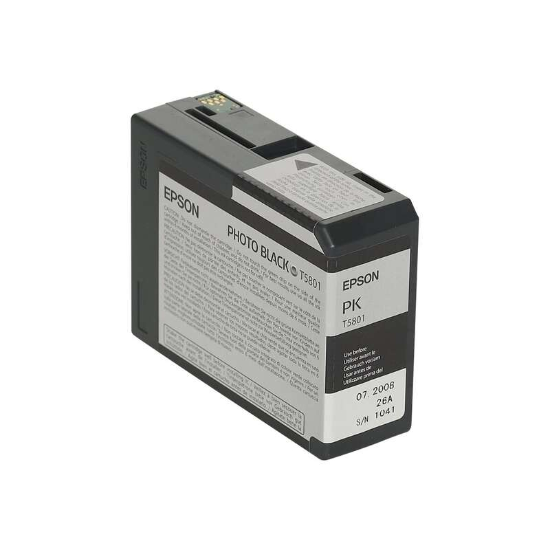 Tinteiro Epson T5801 Preto Photo Original - C13T580100