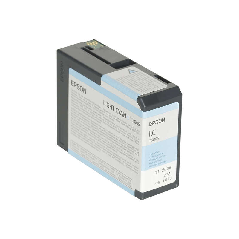 Tinteiro Epson T5805 Azul Claro Original - C13T580500
