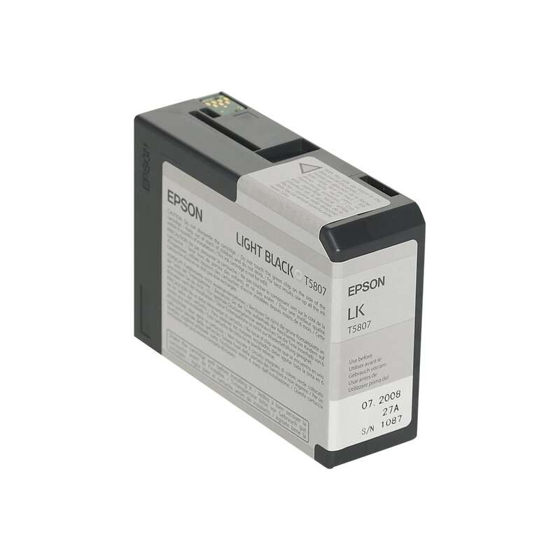 Tinteiro Epson T5807 Cinzento Original - C13T580700