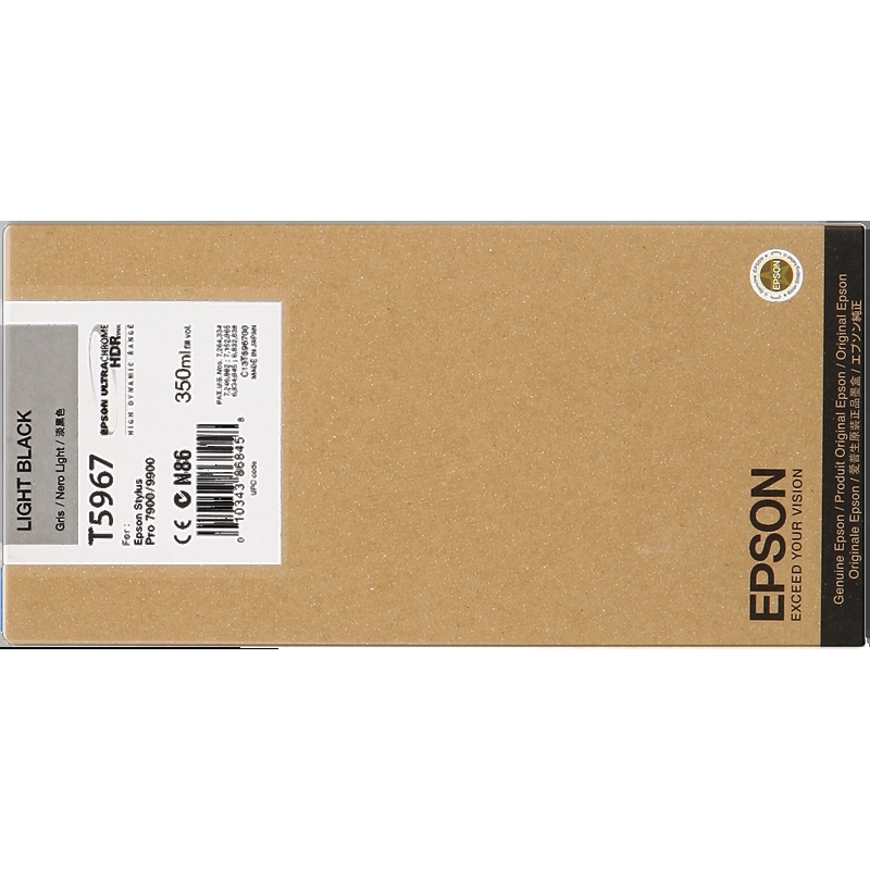 Cartucho de tinta Epson T5967 gris Original - C13T596700