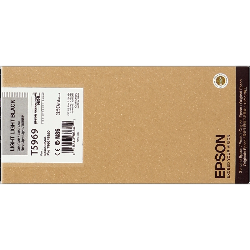 Tinteiro Epson T5969 Cinzento Claro Original - C13T596900