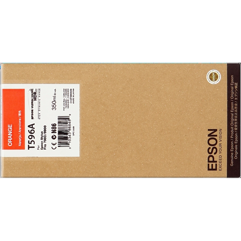Tinteiro Epson T596A Laranja Original - C13T596A00