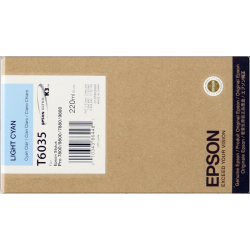 Tinteiro Epson T6035 Azul Claro Original - C13T603500