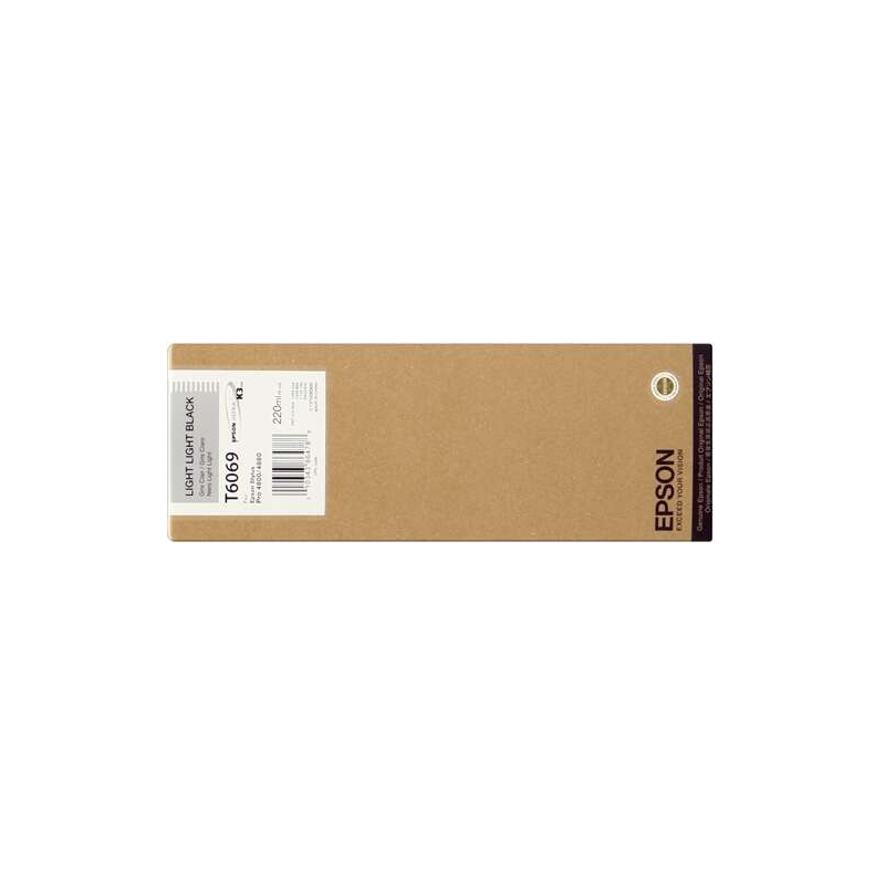 Cartucho de tinta Epson T6069 gris Claro Original - C13T606900