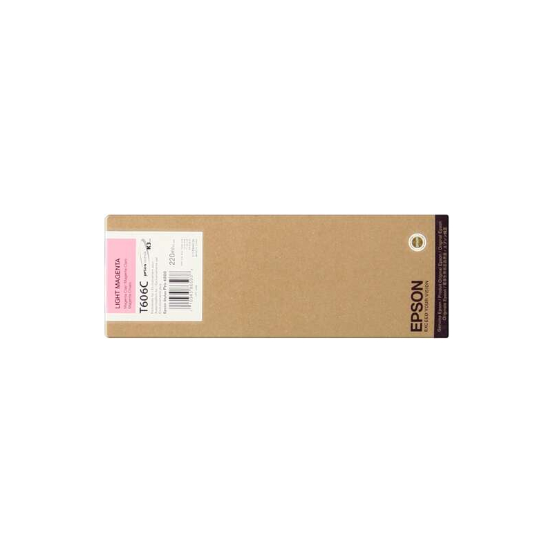 Tinteiro Epson T606C Magenta Claro Original - C13T606C00