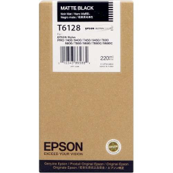 Tinteiro Epson T6128 Preto Matte Original - C13T612800