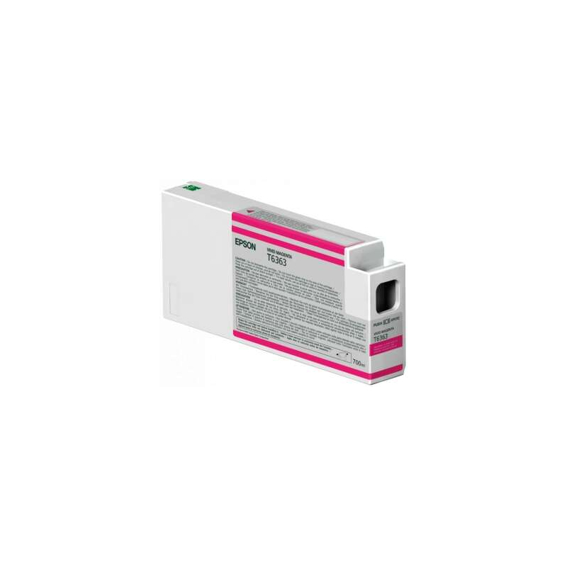 Tinteiro Epson T6363 Magenta Vívido Original - C13T636300