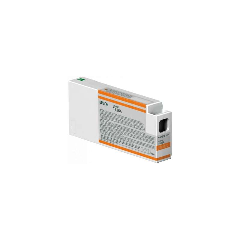 Tinteiro Epson T636A Laranja Original - C13T636A00