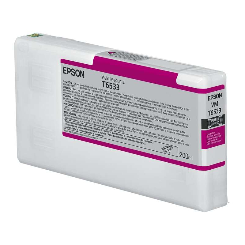 Tinteiro Epson T6533 Magenta Original - C13T653300