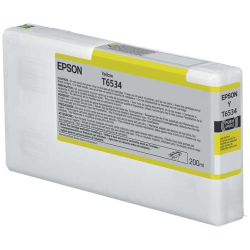 Tinteiro Epson T6534 Amarelo Original - C13T653400