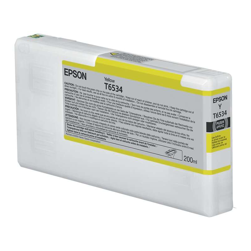 Ink cartridge Epson T6534 Yellow Original - C13T653400