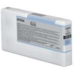 Tinteiro Epson T6535 Azul Claro Original - C13T653500