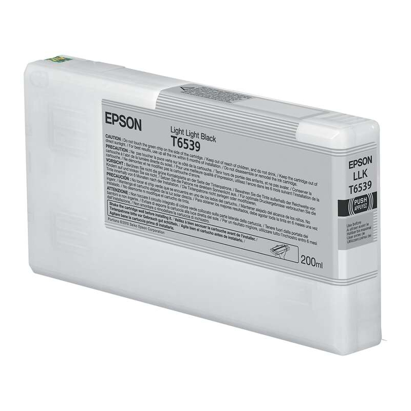 Cartucho de tinta Epson T6539 gris Claro Original - C13T653900
