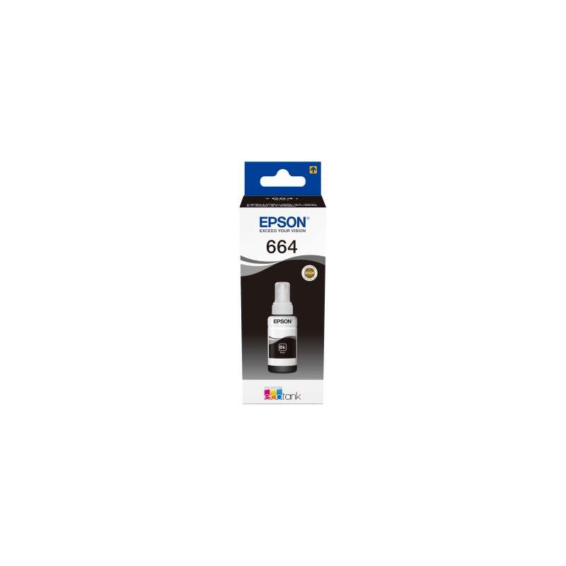 Refill Ink cartridge Epson T6641 Black Original - C13T664140