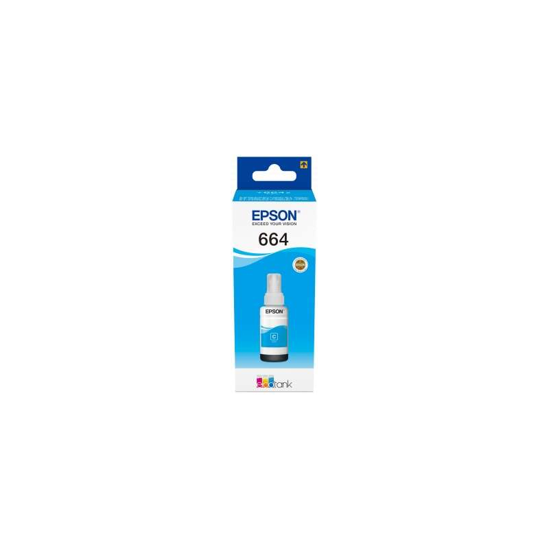 Recarga Tinteiro Epson T6642 Azul Original - C13T664240