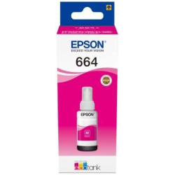 Recarga Cartucho de tinta Epson T6643 Magenta Original - C13T664340