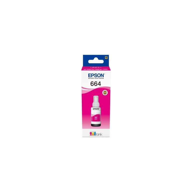 Recarga Cartucho de tinta Epson T6643 Magenta Original - C13T664340
