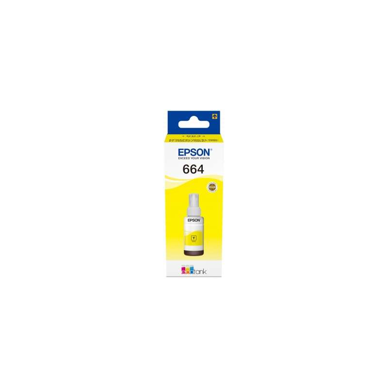 Recarga Tinteiro Epson T6644 Amarelo Original - C13T664440