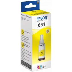 Refill Ink cartridge Epson T6644 Yellow Original - C13T664440