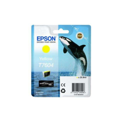 Tinteiro Epson T7604 Amarelo Original - C13T76044010