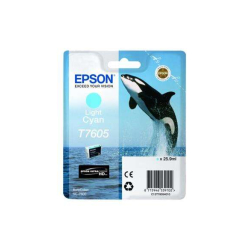 Ink cartridge Epson T7605 Light Cyan Original - C13T76054010