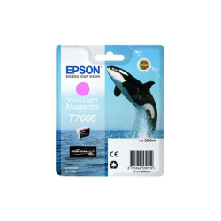 Tinteiro Epson T7606 Magenta Claro Original - C13T76064010