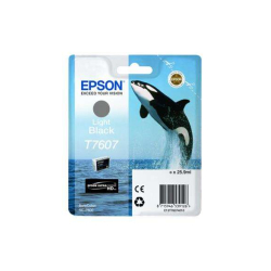 Tinteiro Epson T7607 Cinzento Original - C13T76074010