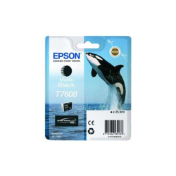 Ink cartridge Epson T7608 Matte Black Original - C13T76084010
