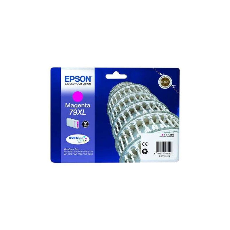 Tinteiro Epson T7903 (79XL) Magenta Original - C13T79034010