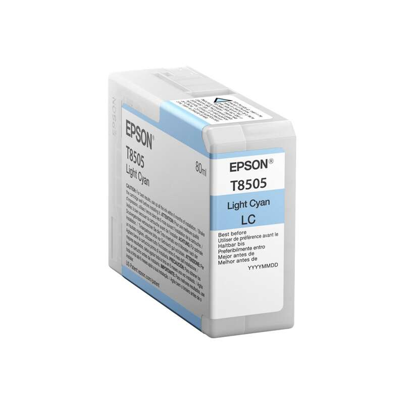 Ink cartridge Epson T8505 Light Cyan Original - C13T850500