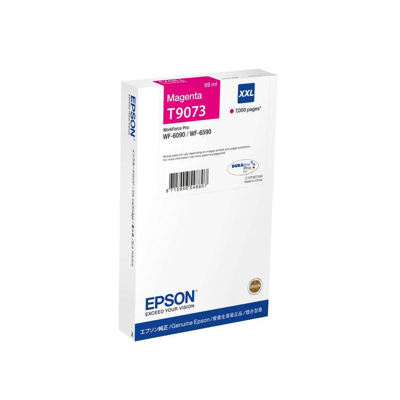 Tinteiro Epson T9073 Magenta Original - C13T907340