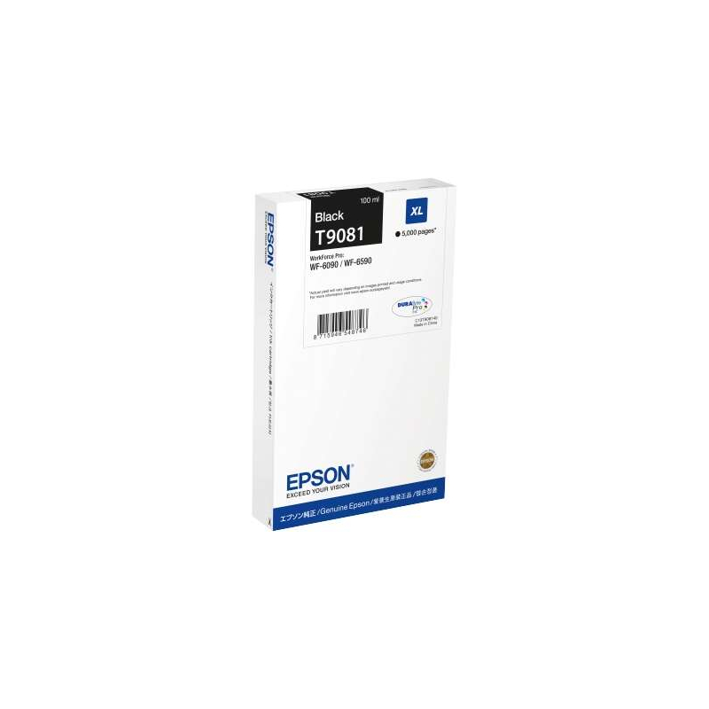 Tinteiro Epson T9081 Preto Original - C13T908140