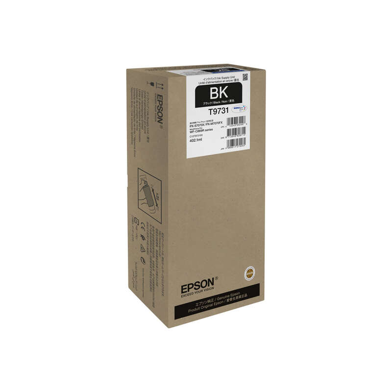 Tinteiro Epson T9731 Preto Original - C13T973100