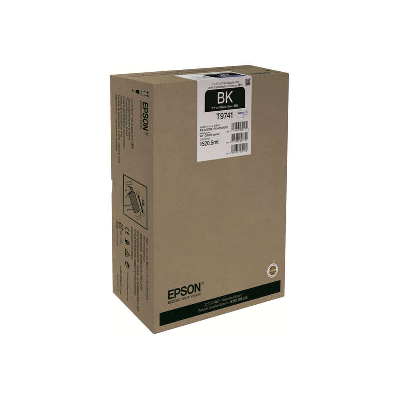 Cartucho de tinta Epson T9741 Negro Original - C13T974100