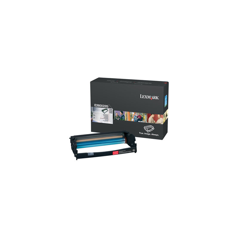 Image Drum Lexmark E260 / E360 / E460 Black Original - 0E260X22G