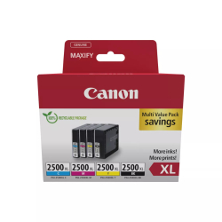 Pack Ink cartridges Canon 2500XL 4 Colours Original - 9254B010