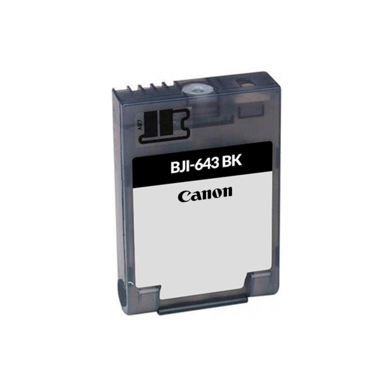 Cartucho de tinta Canon BJC 800 / BJC 820 / BJC 880 Negro Original - BJI-643BK