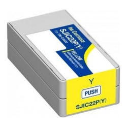 Ink cartridge Epson SJIC22P Yellow compatible - C33S020604 - Tinta Pigment