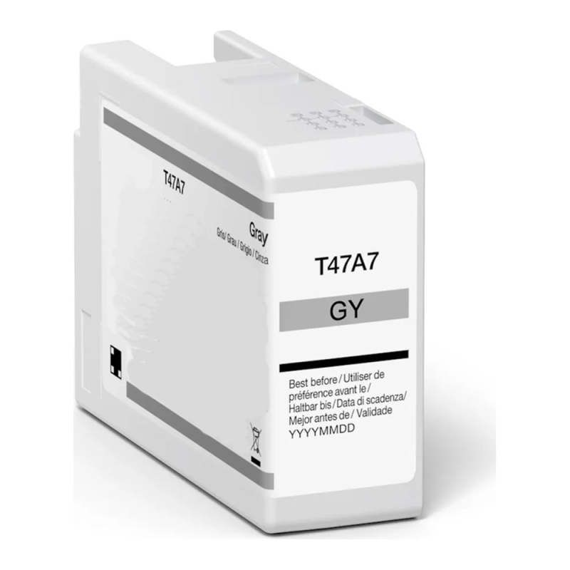 Tinteiro Epson T46S7 Cinzento Compatível - C13T46S700 - Tinta Pigmenta