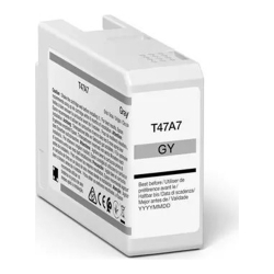 Tinteiro Epson T47A7 Cinzento Compatível - C13T47A700 - Tinta Pigmenta