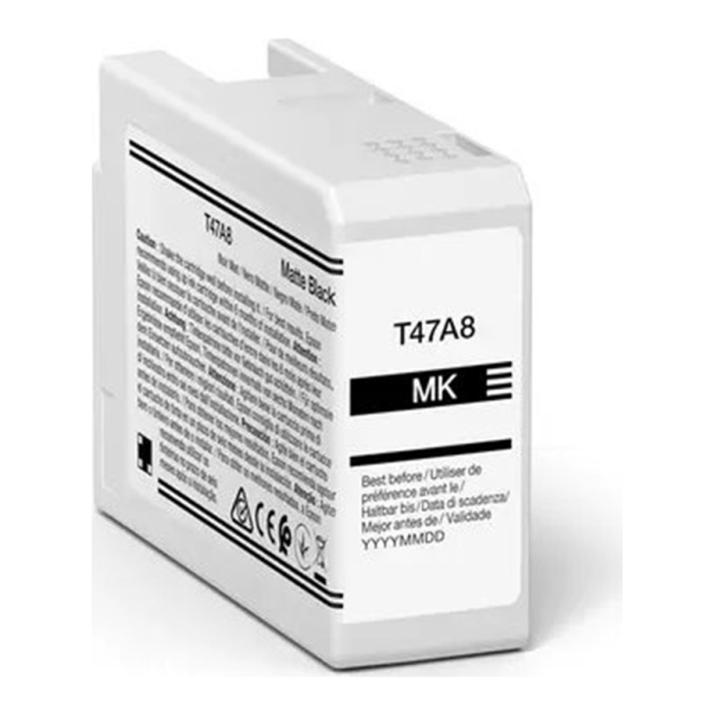 Ink cartridge Epson T47A8 Matte Black compatible - C13T47A800 - Tinta Pigme