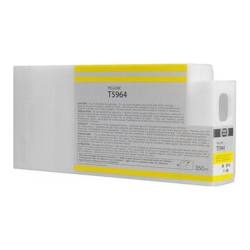 Tinteiro Epson T5964 Amarelo Compatível - C13T596400 - Tinta Pigmentad