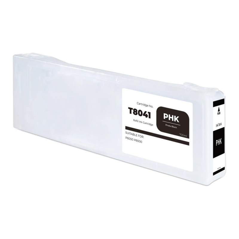 Ink cartridge Epson T8041 / T8241 Black Photo compatible - C13T804100 / C13