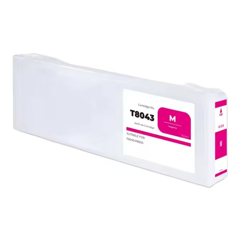 Ink cartridge Epson T8043 / T8243 Vivid Magenta compatible - C13T804300 / 