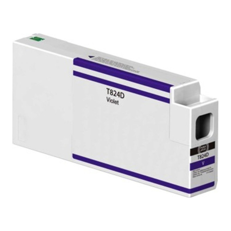 Tinteiro Epson T804D / T824D Violeta Compatível - C13T804D00 / C13T824