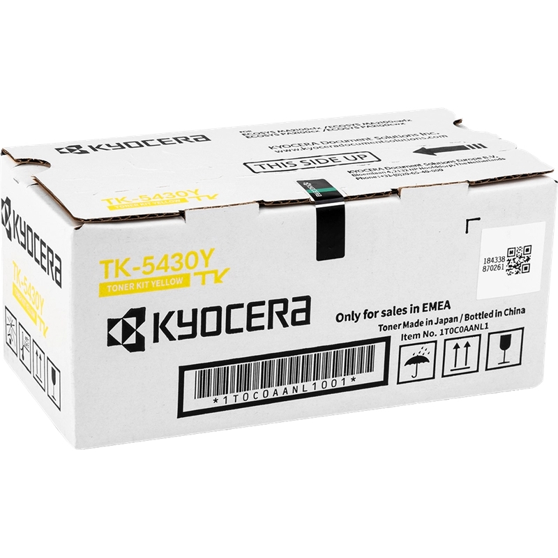 Toner Kyocera TK-5430 Amarelo Original - 1T0C0AANL1 / TK5430Y